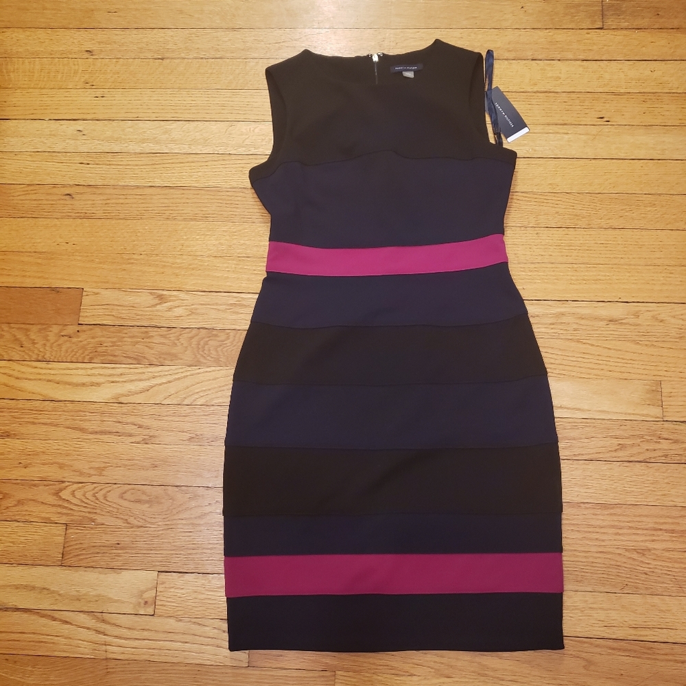 Tommy Hilfiger striped sheath dress
